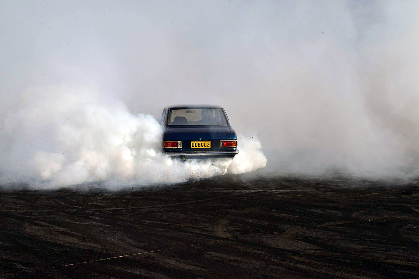 VIDEO: MICK BRASHER FRYING TYRES WITH A TURBO V8 COROLLA