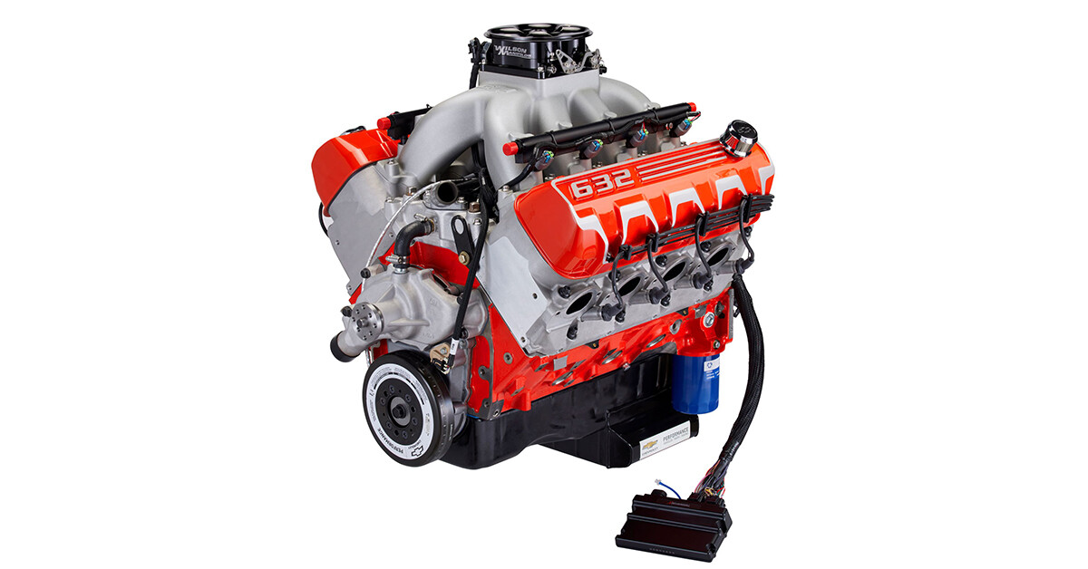 3,000 hp rated, R/T Twin Turbo Big Block Chevy Engine, Complete