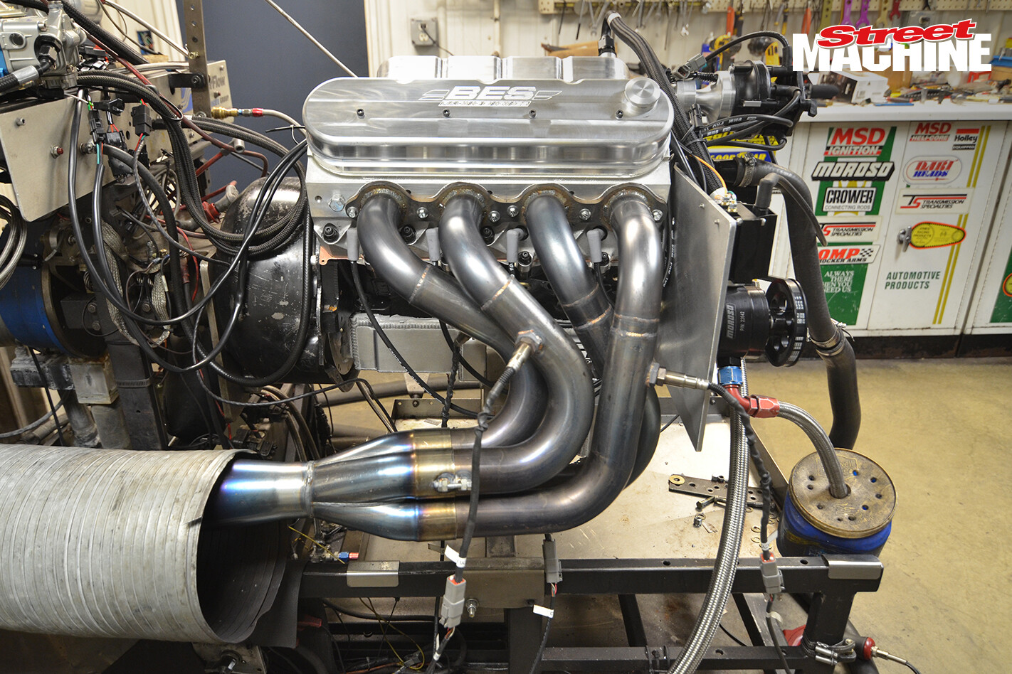 1100hp naturally aspirated LS-engine on the dyno – video