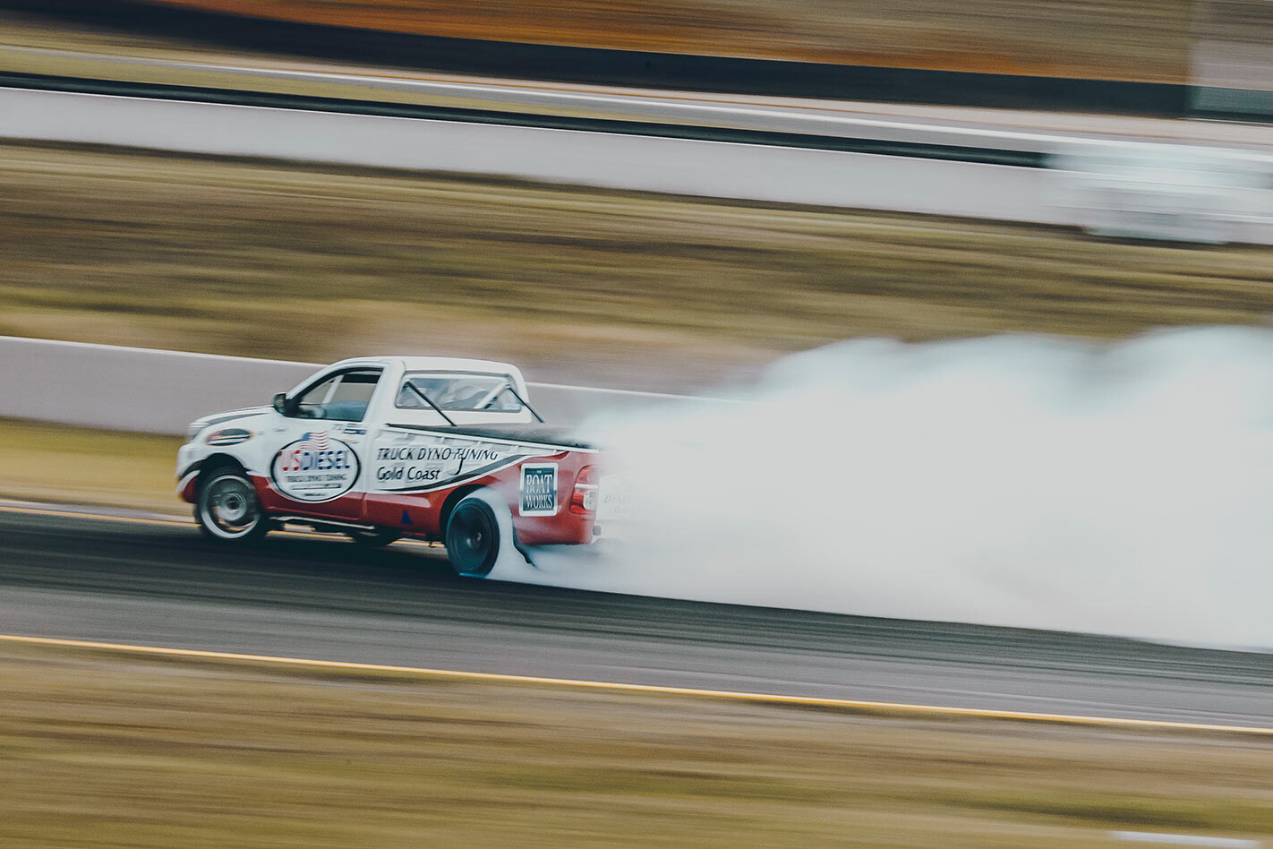 650hp LS-swapped Toyota HiLux drift ute