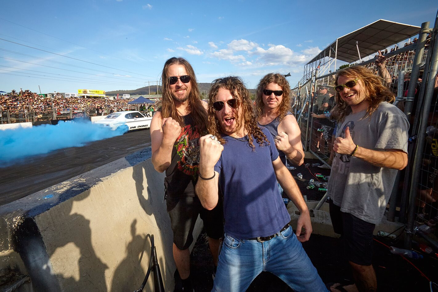 INTERVIEW WITH ROCK STARS AIRBOURNE AT SUMMERNATS 30 – VIDEO