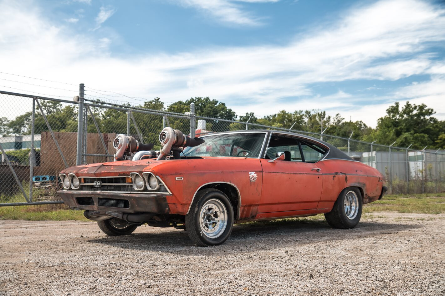 TWIN TURBO 1969 CHEVELLE READY FOR DRAG WEEK 2016