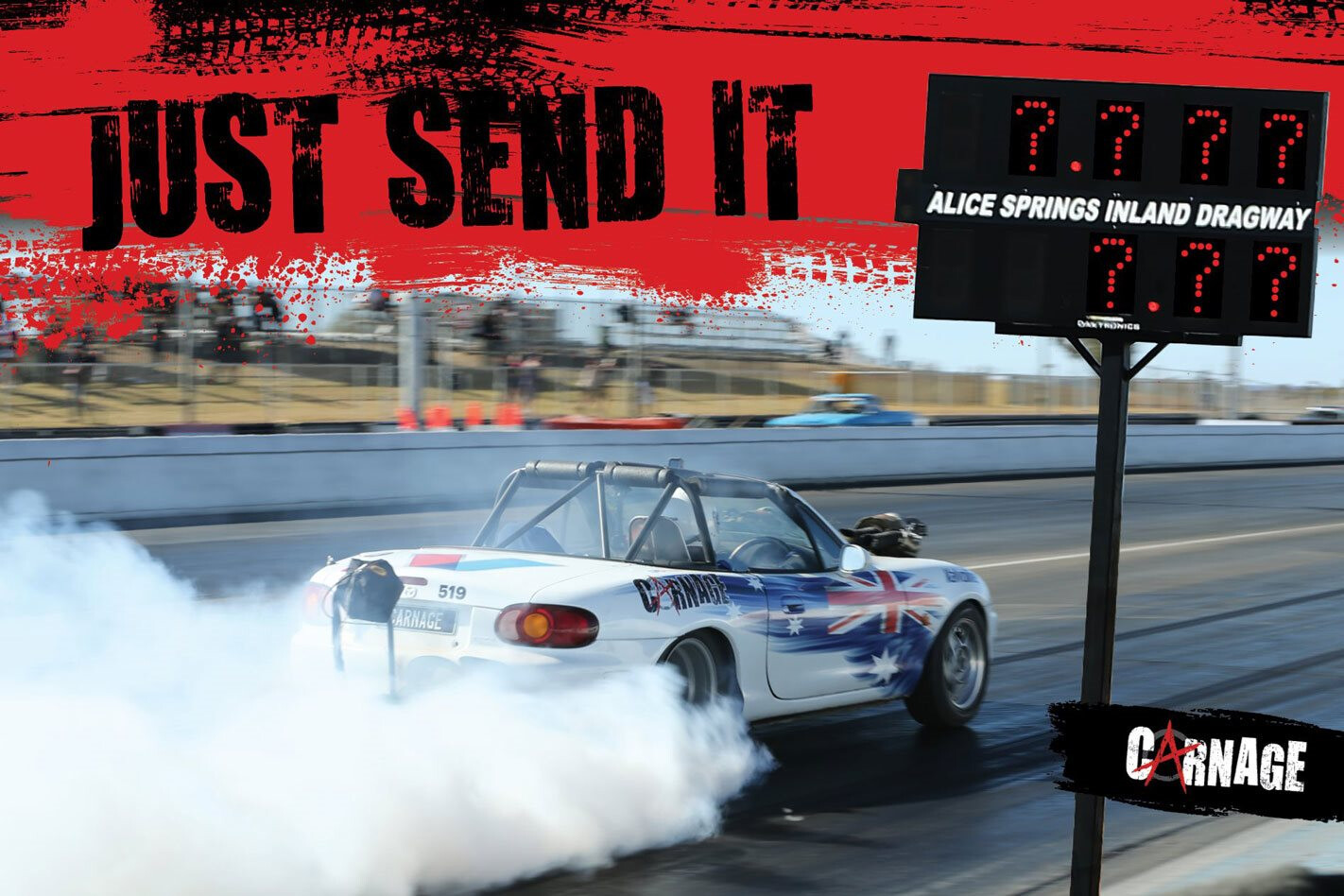 Carnage: MX5.7 goes racing at Red CentreNATS
