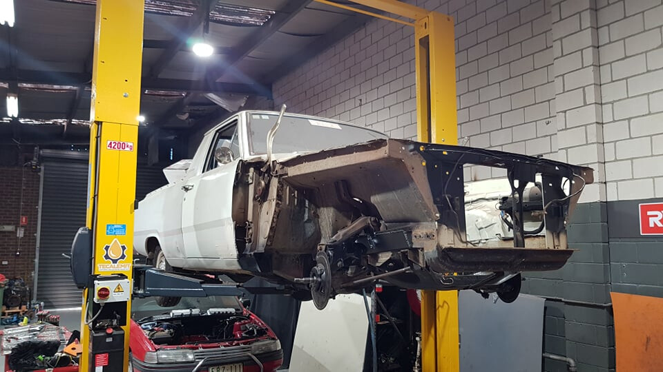 Carnage video: V8 VE Chrysler Valiant ute part 7 – rust repair