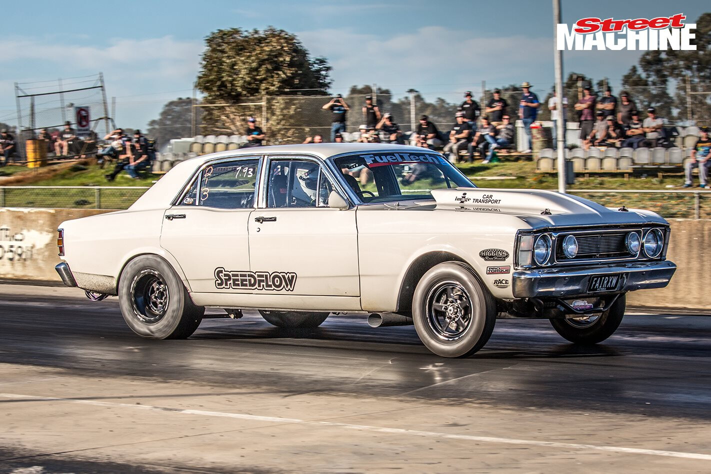 Frank’s seven-second XW Falcon – Drag Challenge contender