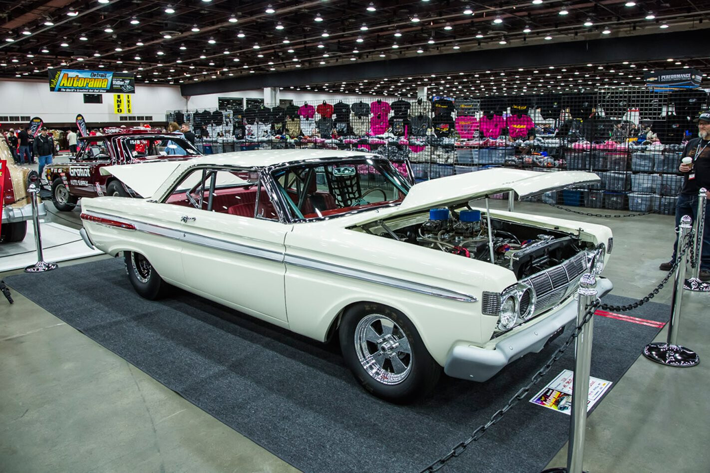 VIDEO: STUNNING MERCURY COMET RACER AT DETROIT AUTORAMA