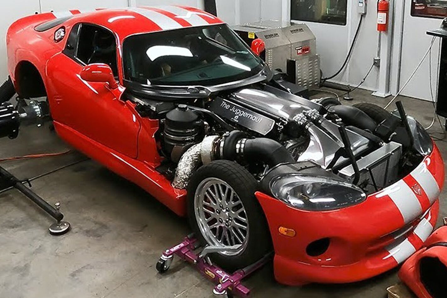 3000hp twinturbo Dodge Viper, ‘The Juggernaut’ Video
