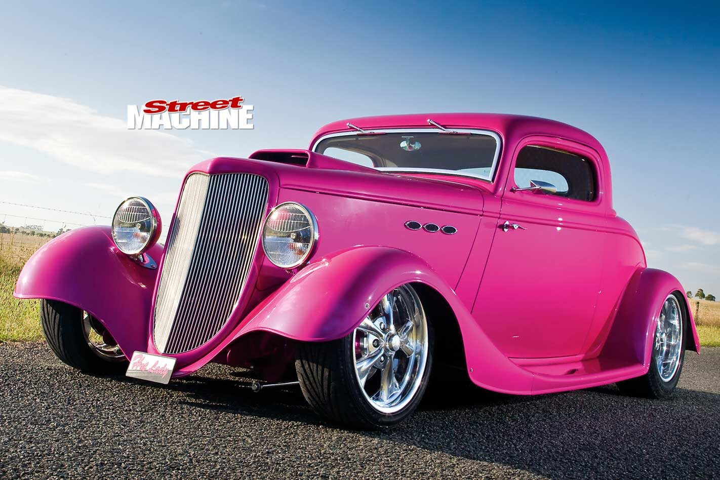 Blown 1934 Ford coupe