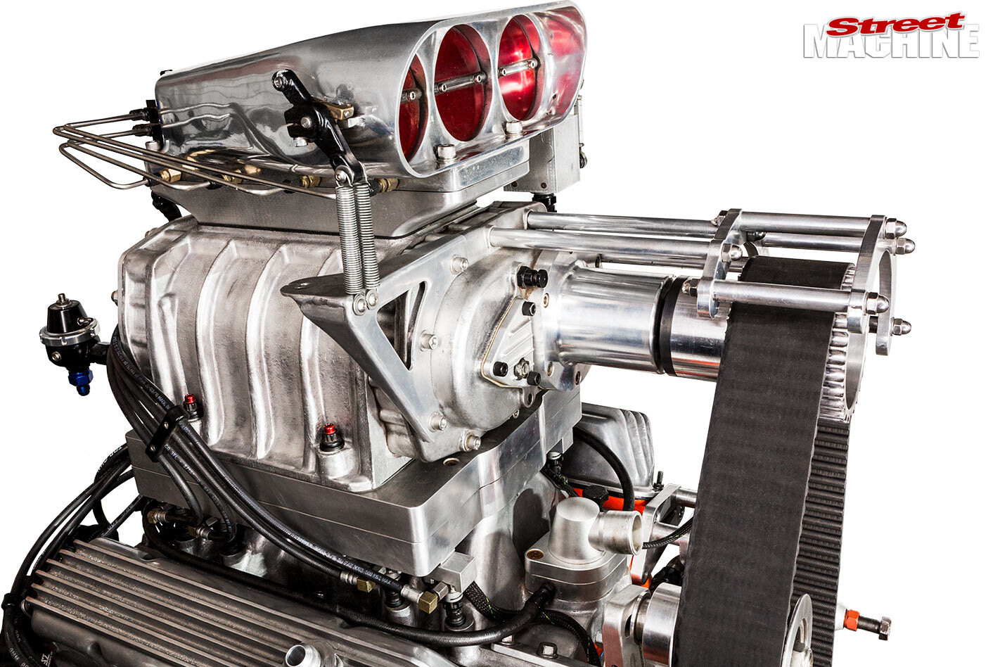 TUF253 Ford Escort’s blown Holden 253 V8 on the dyno Video