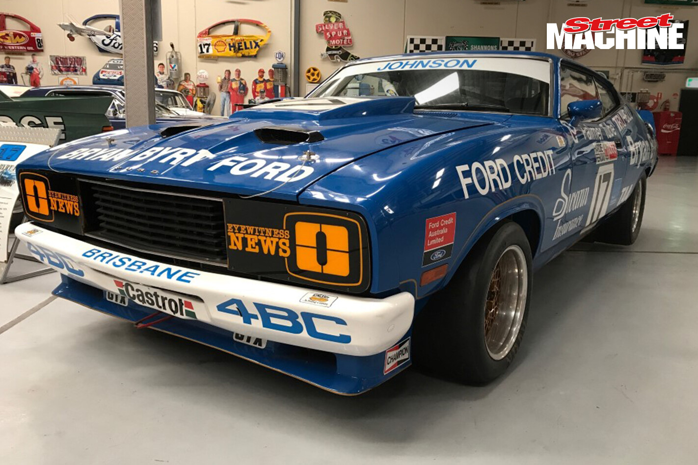 Dick Johnson XC Falcon hardtop racer up for auction – video