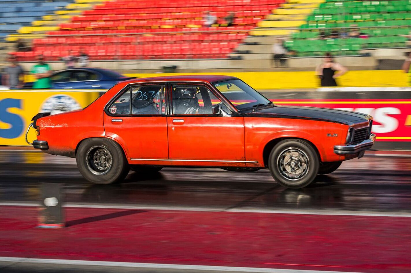 CRUSTY TORANA HITS THE WALL AT 170MPH TWO WEEKS FROM DRAG CHALLENGE – VIDEO
