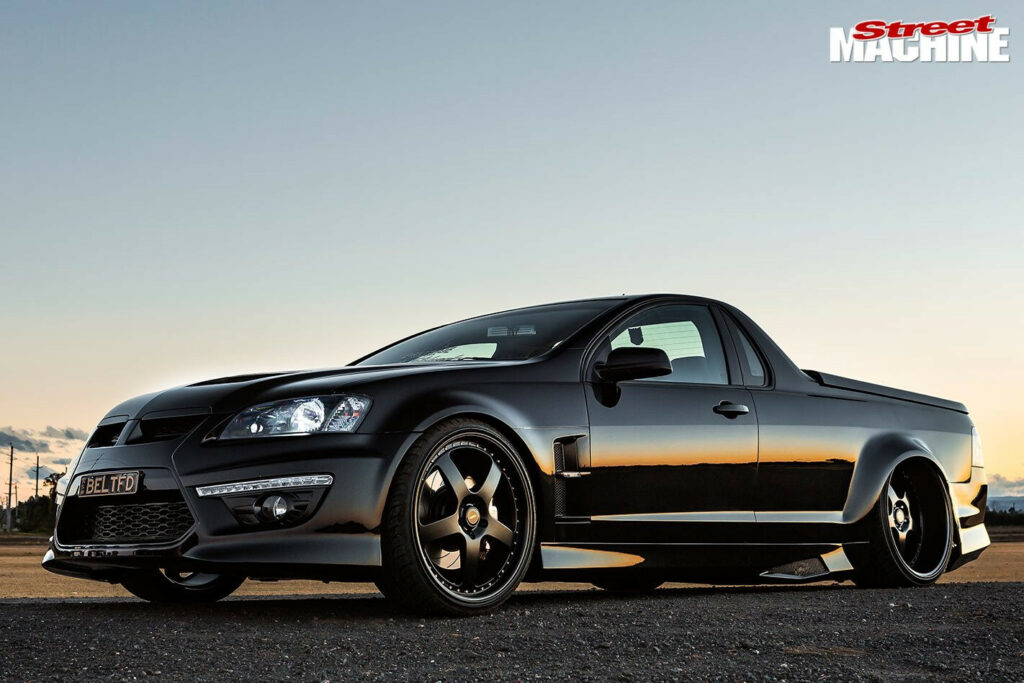 Supercharged widebody Holden VE Commodore ute BELTFD