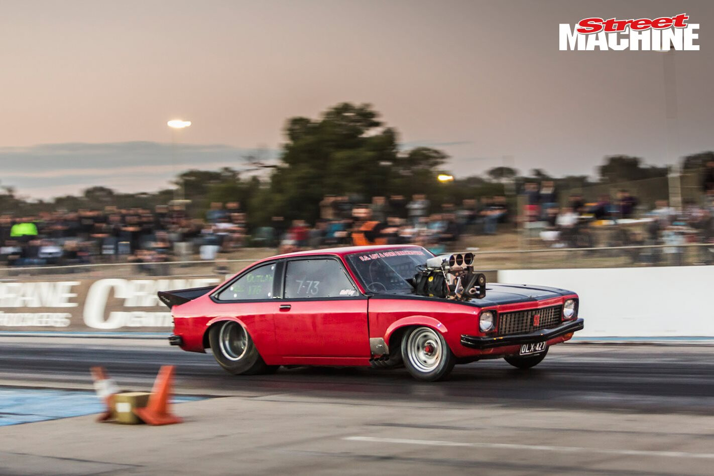 21-year-old races a seven-second blown Torana – Video