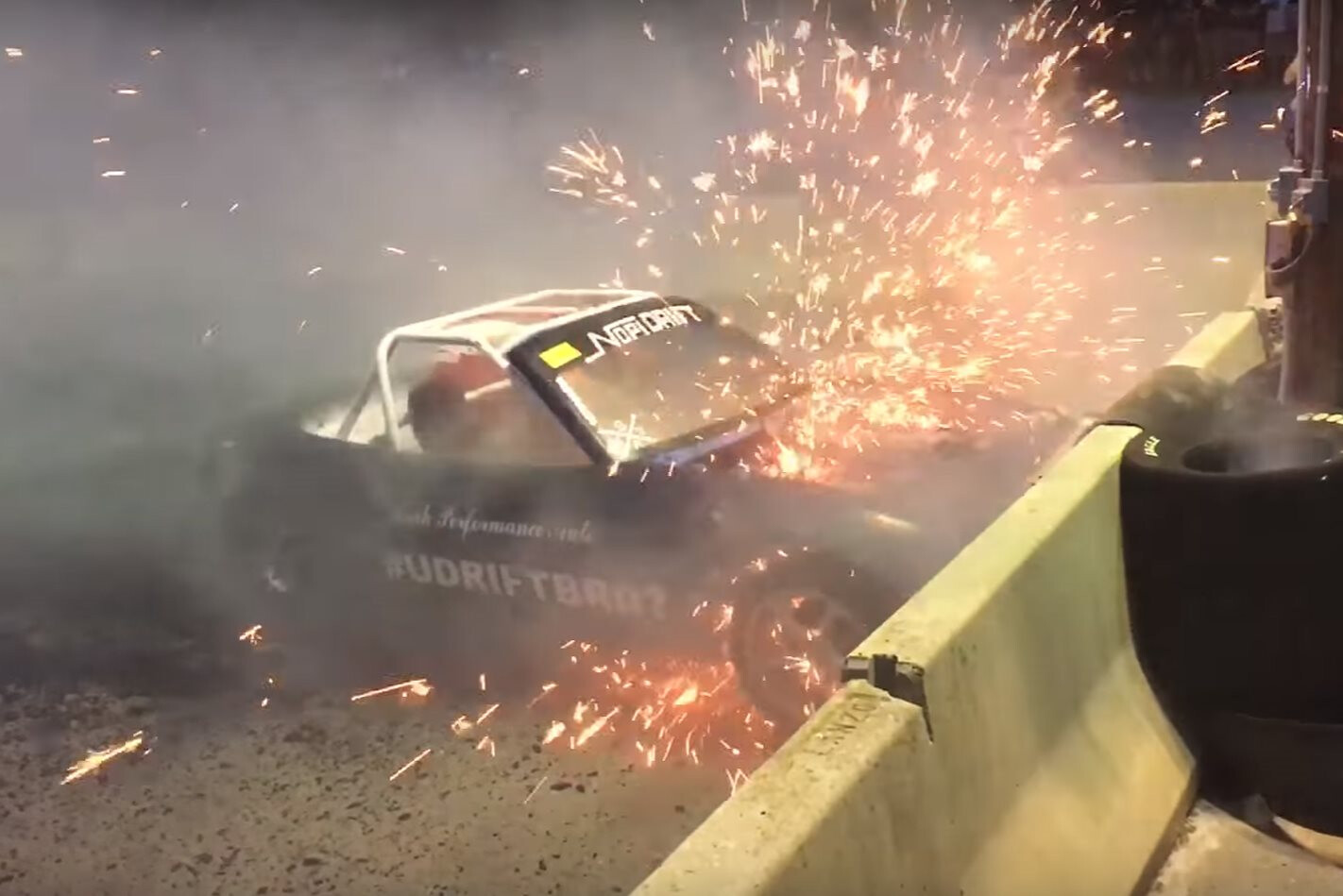 V8-SWAPPED MAZDA MX-5 EXPLODES AT AMERICAN BURNOUT COMP – VIDEO
