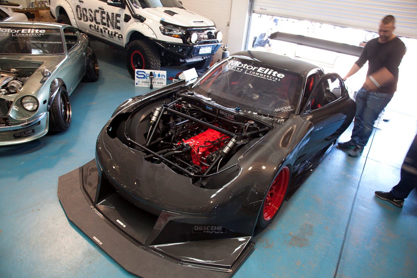 Quad-rotor Mazda RX-7 Time Attack weapon – video