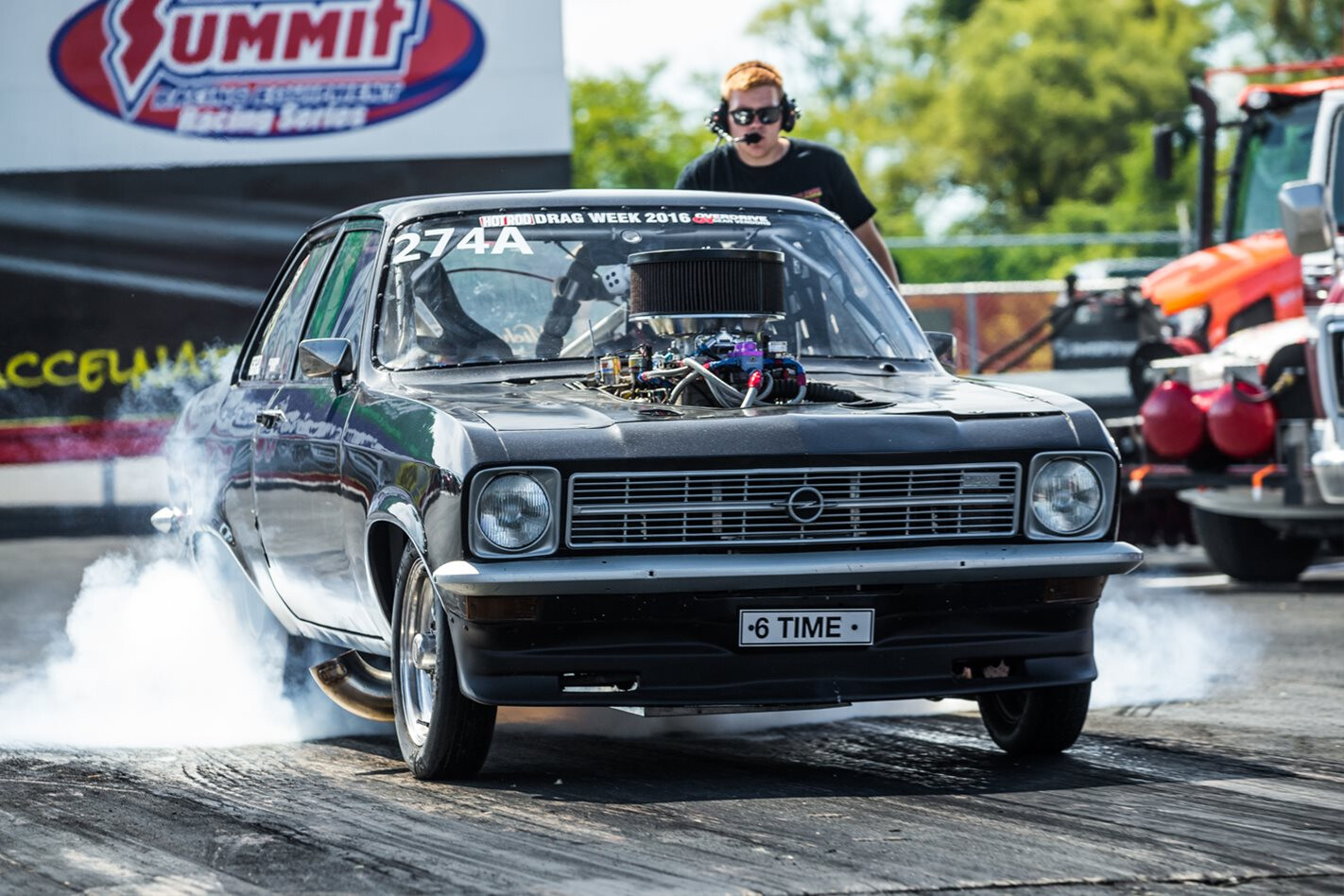 CRAZY SWEDES DO DRAG WEEK IN 540CI OPEL ASCONA – VIDEO