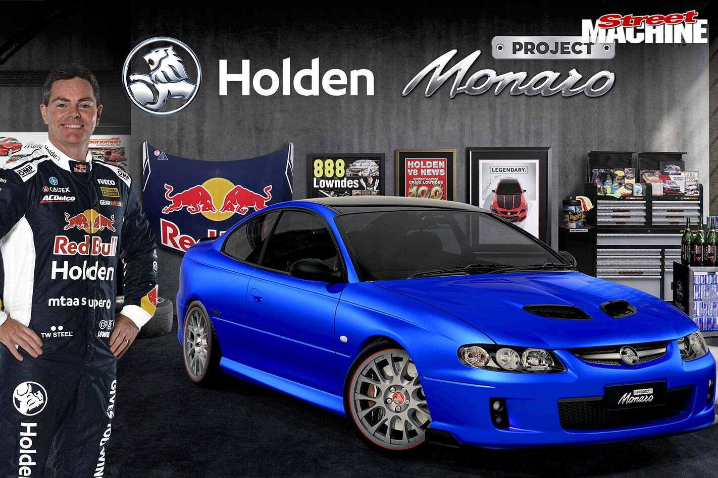 Craig Lowndes and Holden launch Project Monaro