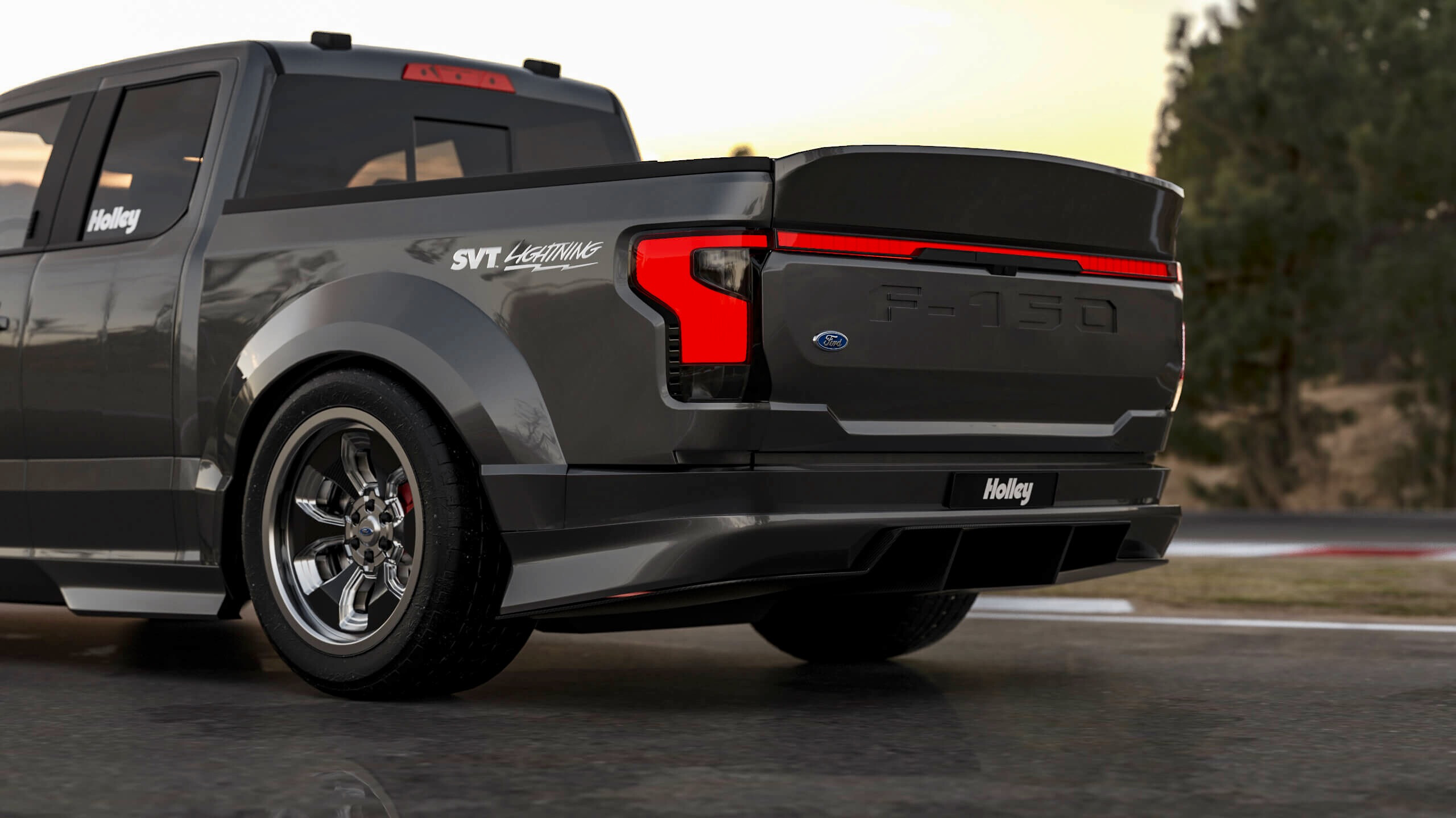 Ford F-150 Lightning reimagined as SVT tribute