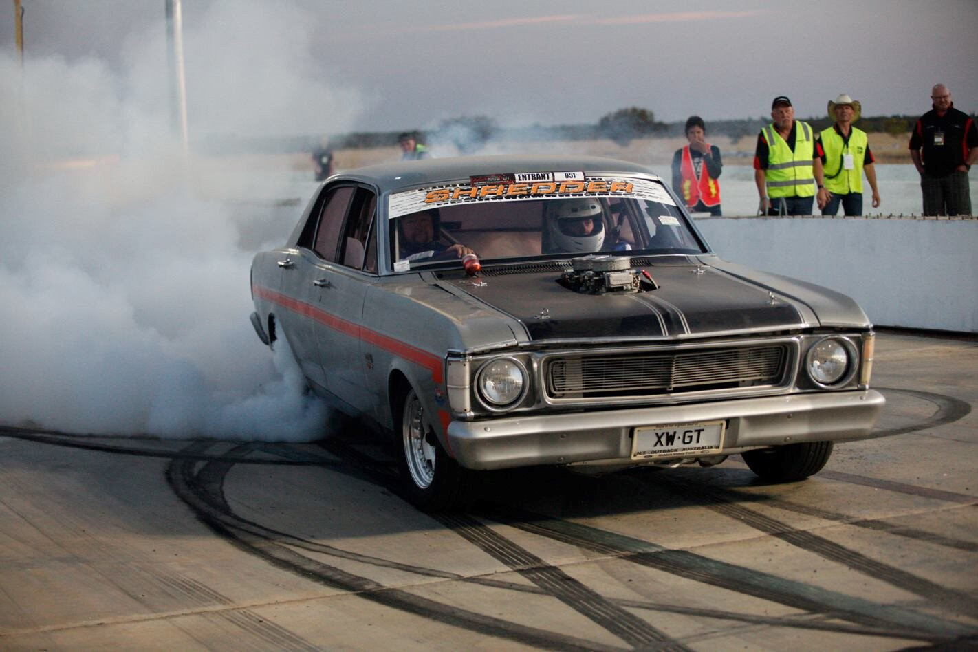 VIDEO: RED CENTRE NATS SATURDAY BURNOUT QUALIFYING