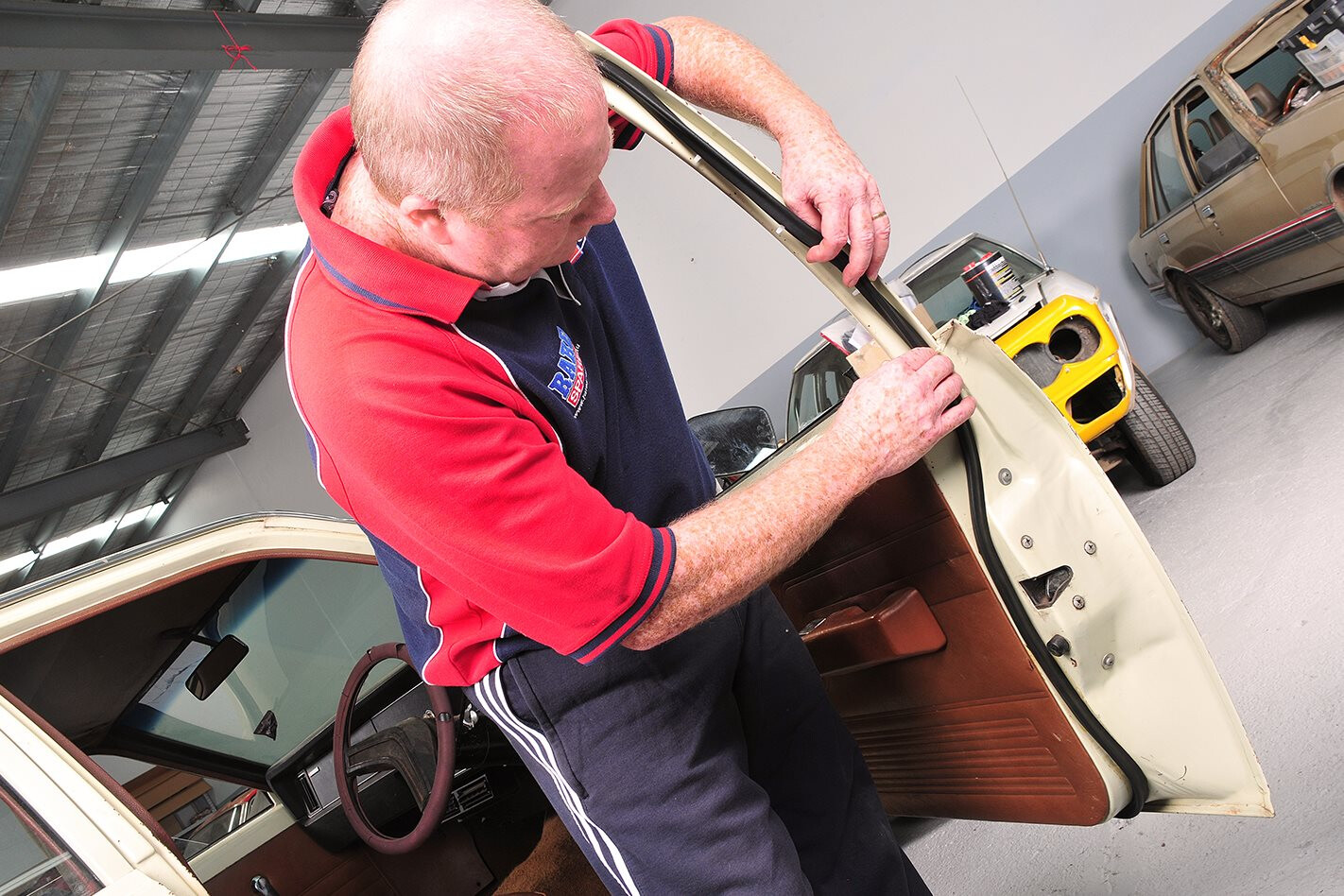 This is how rubber seals on the car are properly cared for!