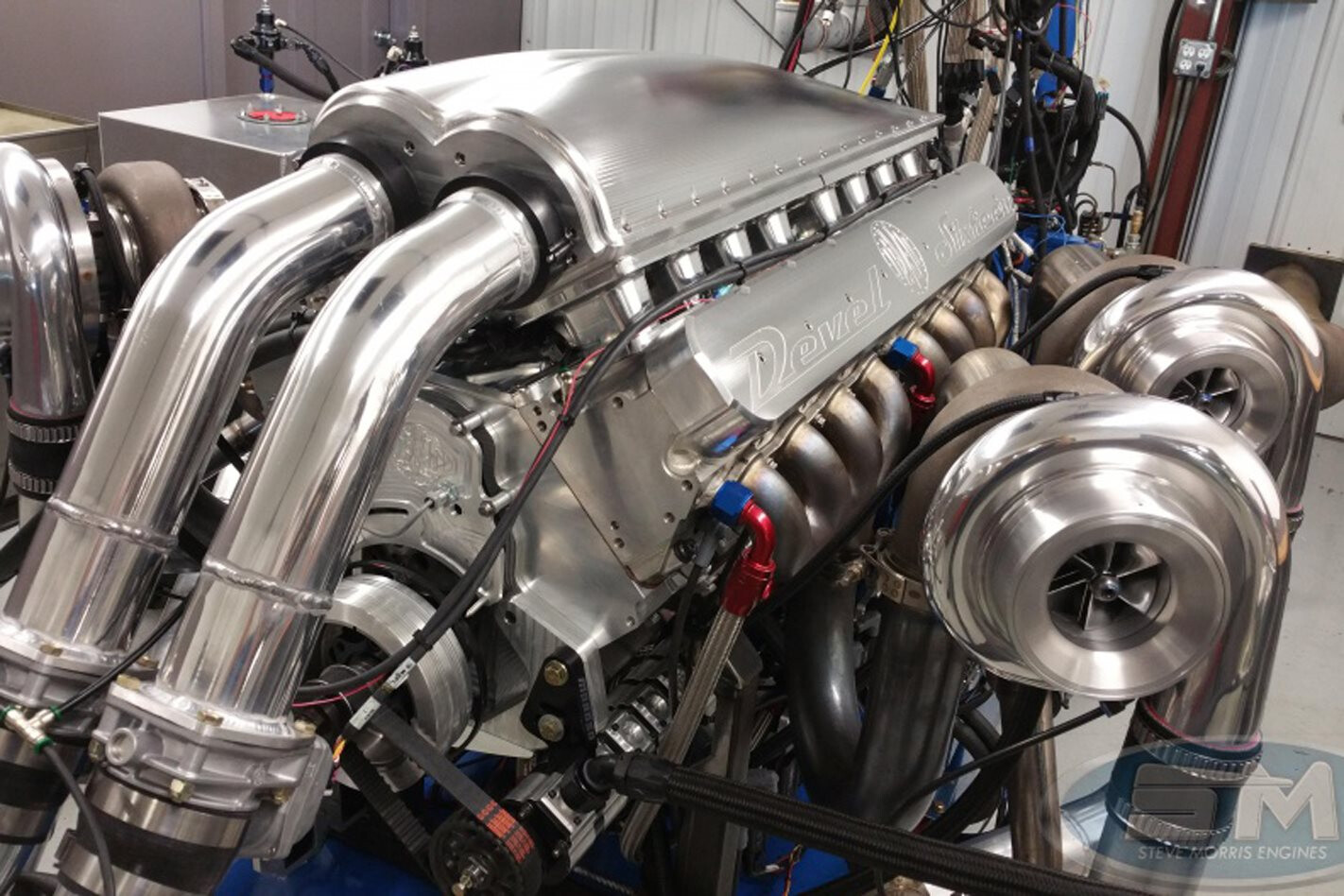 VIDEO: STEVE MORRIS ENGINES BUILDS 5000HP V16