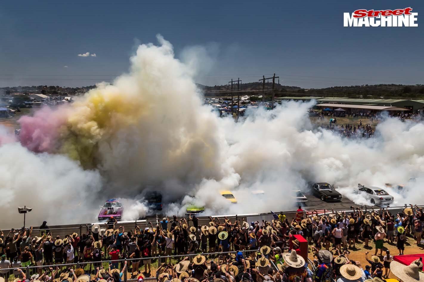 Americans to attempt biggest burnout world record – Video