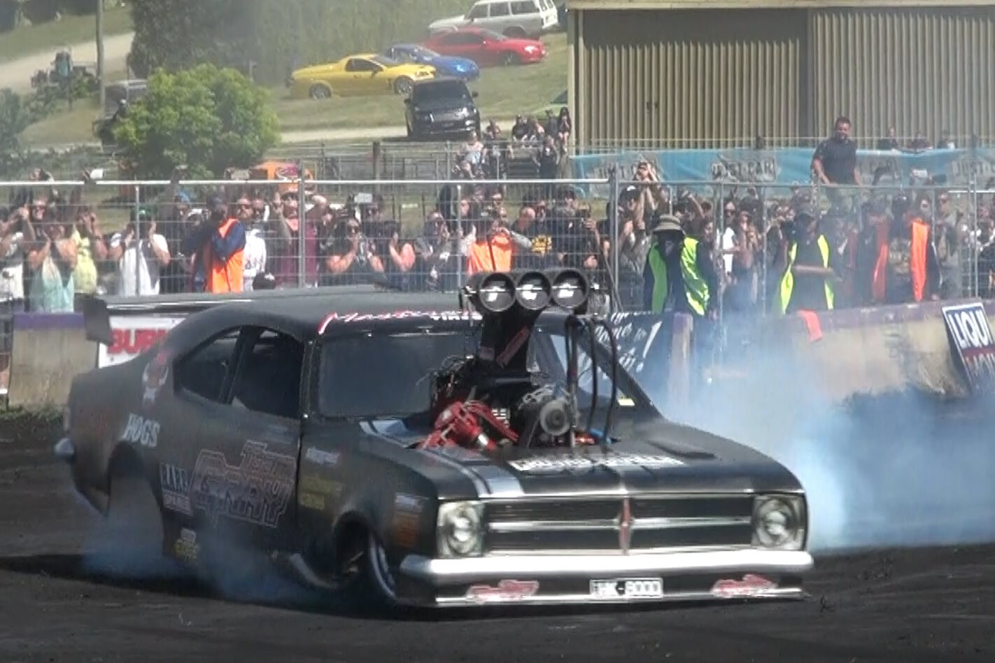 VIDEO: TOP FUEL BURNOUT AT TREAD CEMETERY