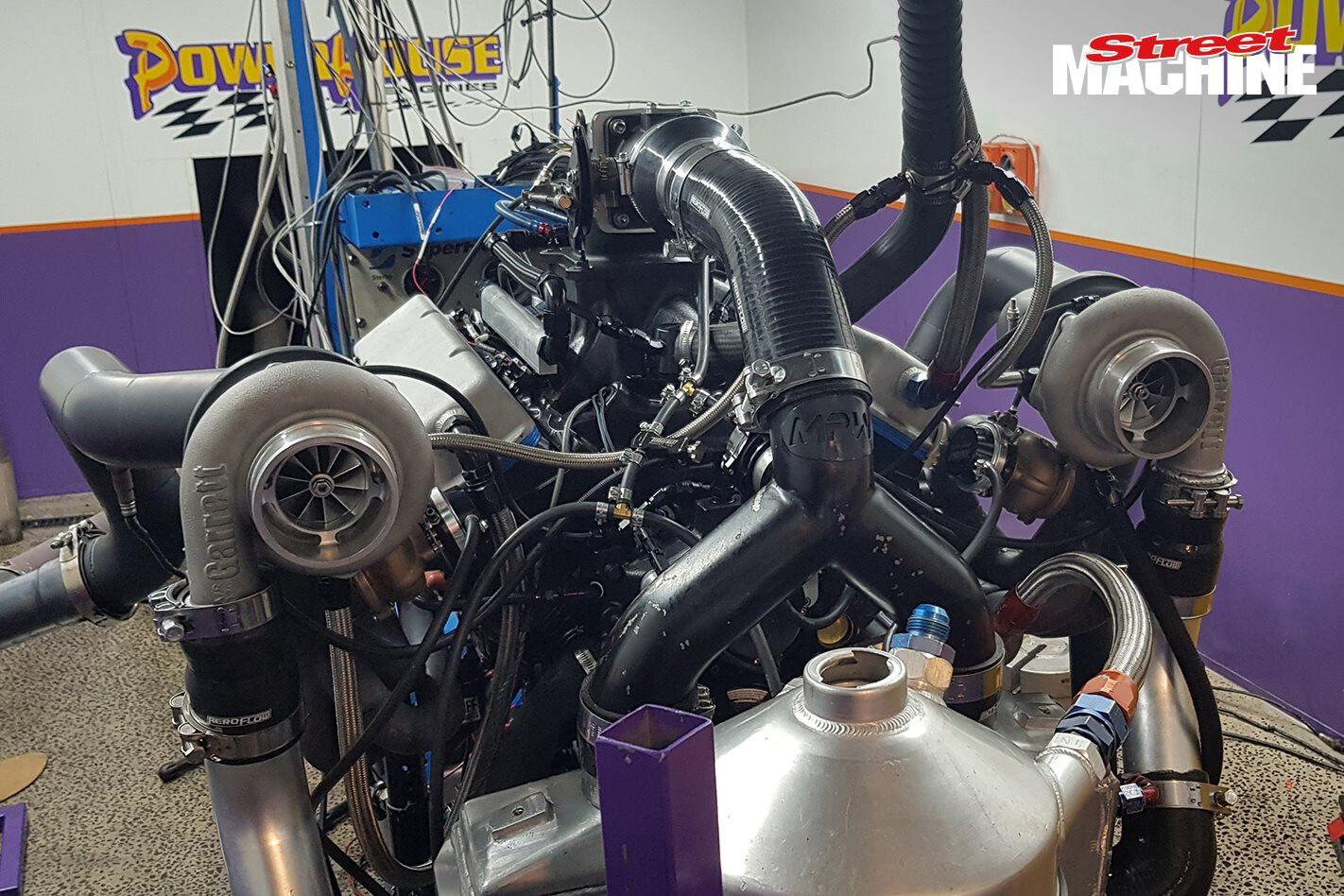 1200hp twin-turbo small-block Chev dyno – Video