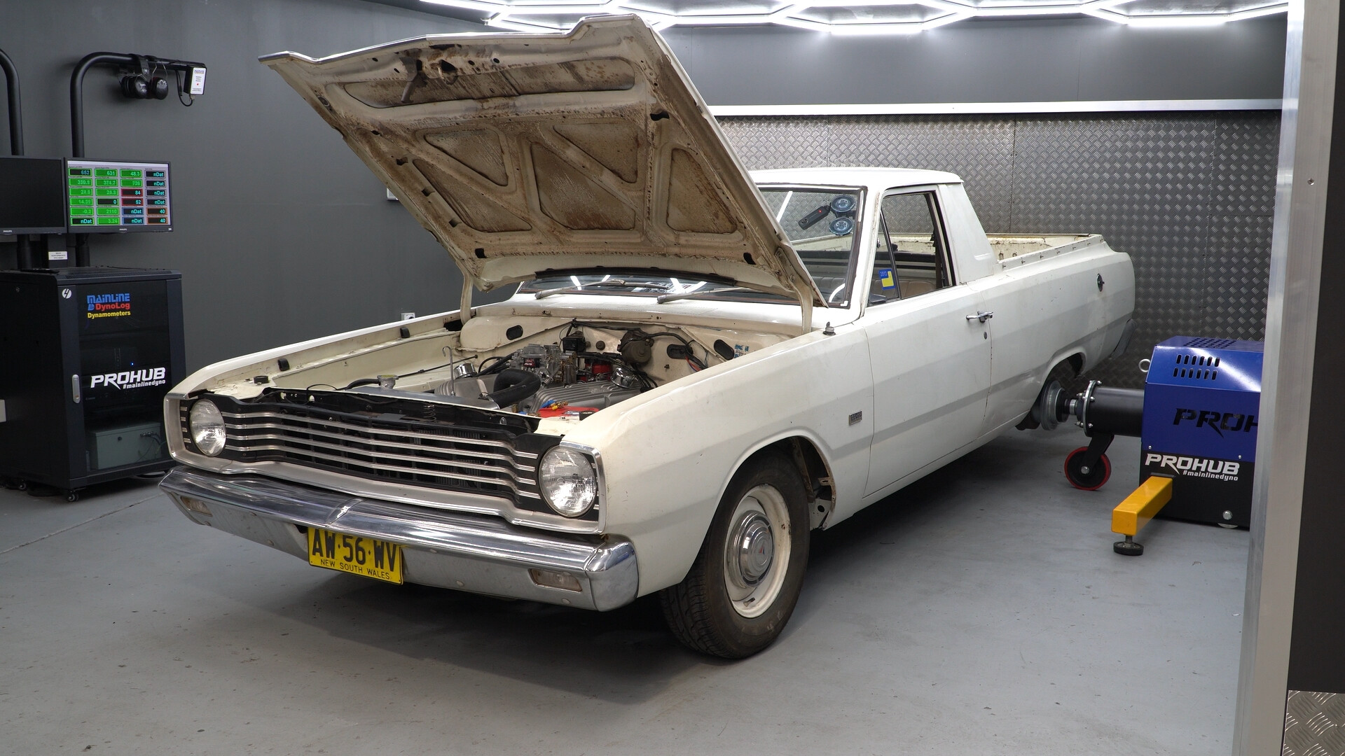 Video: The Valiant ute goes on the dyno!