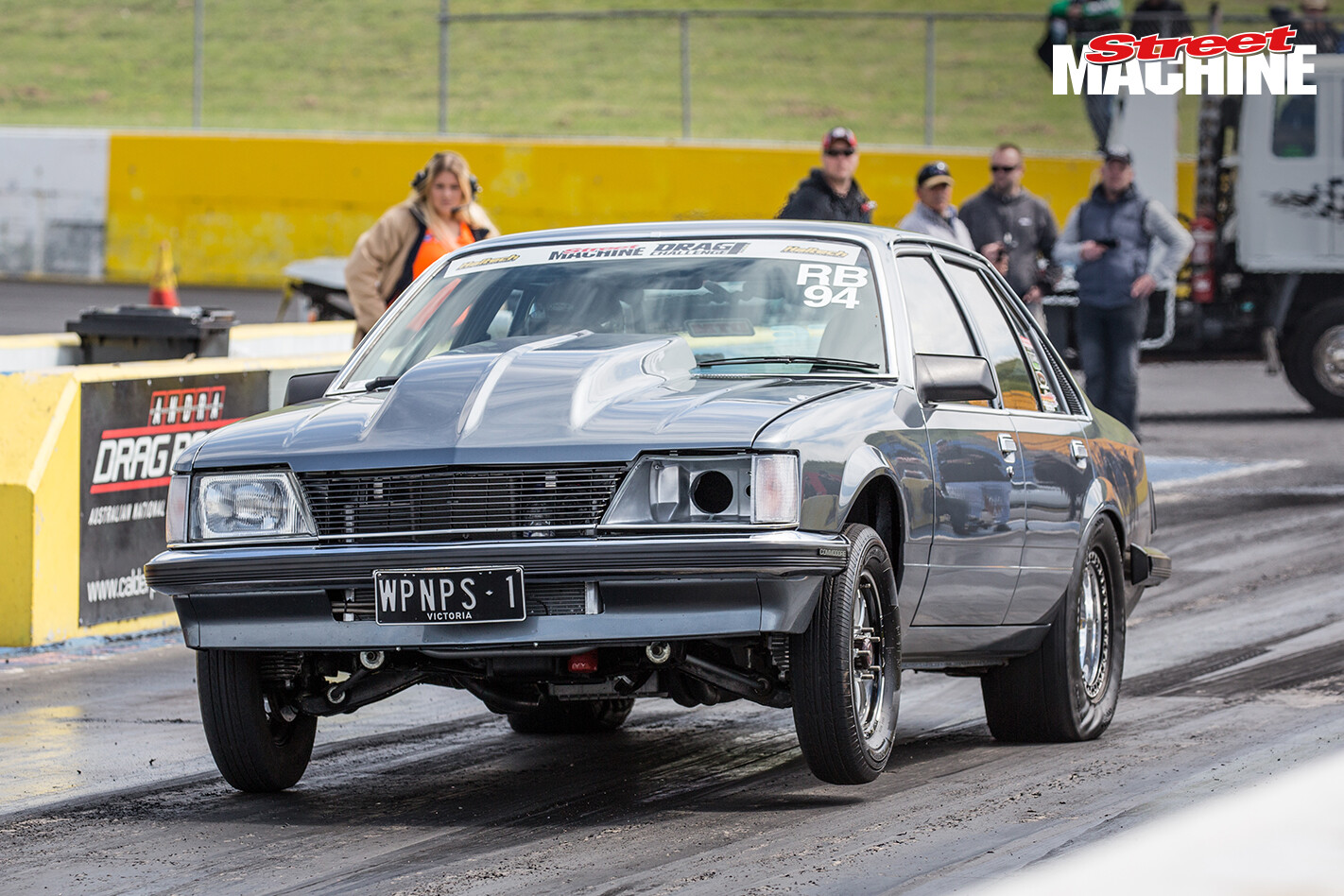EIGHT-SECOND BLOWN LS3-POWERED VH COMMODORE AT DRAG CHALLENGE