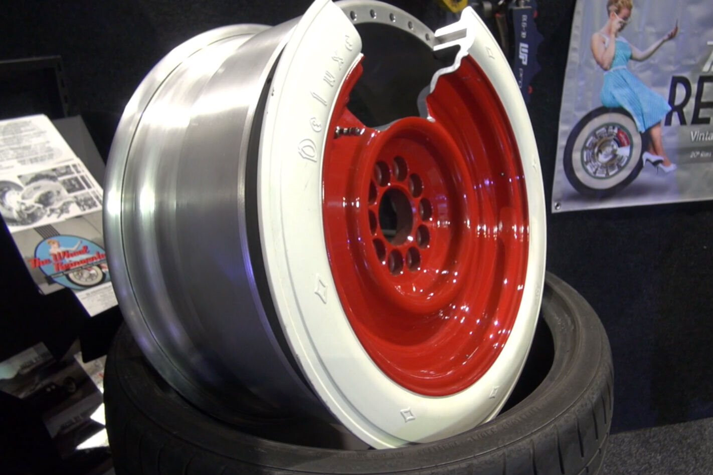 WHAT THE? 20-INCH WHITEWALL ALLOY WHEELS