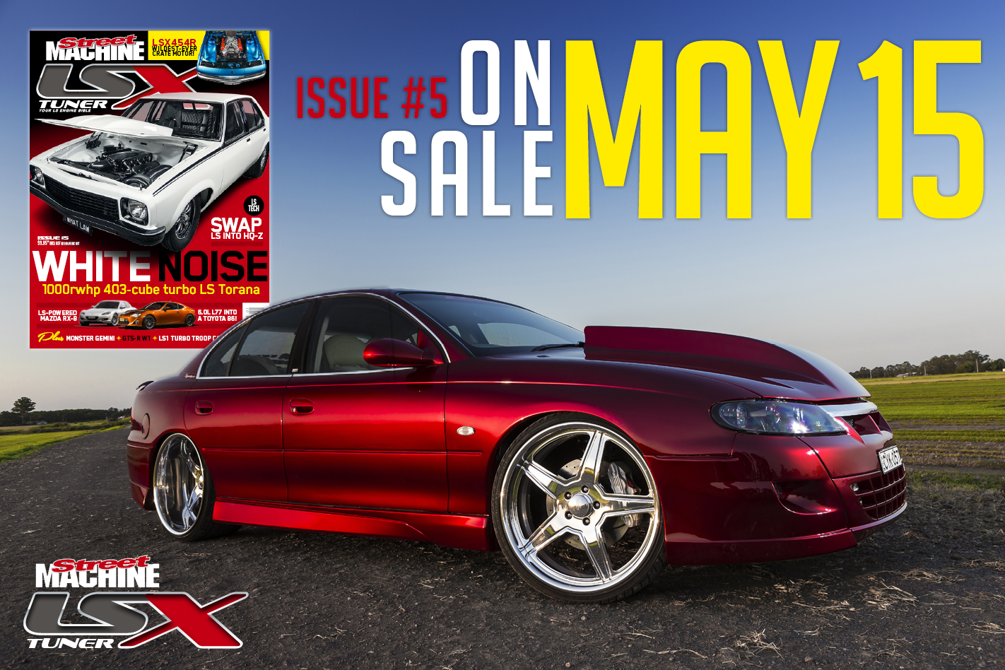 STREET MACHINE LSX TUNER #5 ON SALE MONDAY