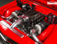 1000HP Twin turbo LSX HQ Holden engine bay