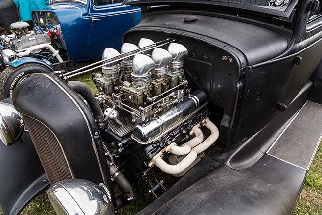 A coupe engine