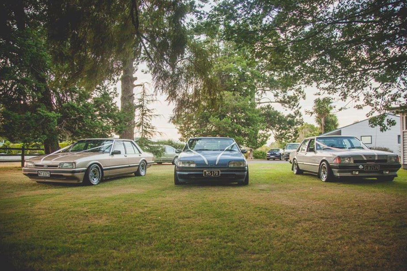 Kelsay Garaway's Falcon wedding cars