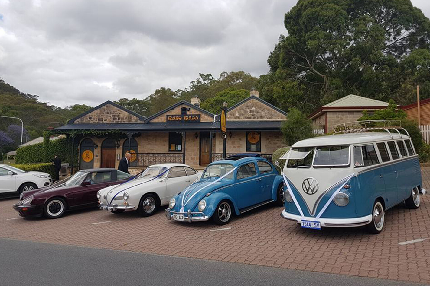 Paul O'Loughlin's wedding cars