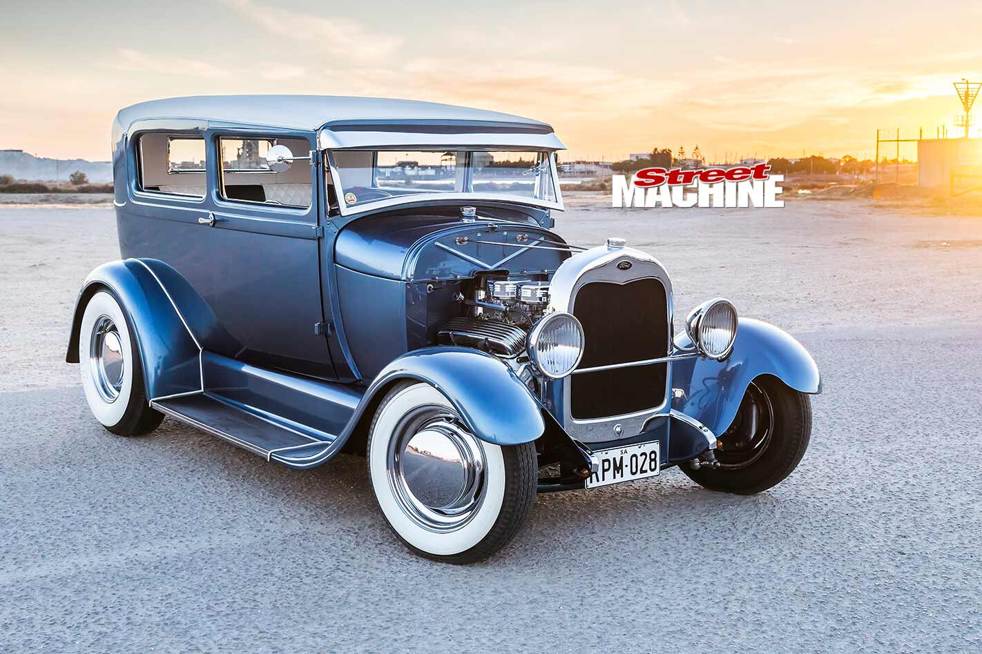 327 cube 1928 Ford Model A Tudor
