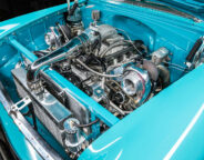 1955 Chevrolet engine bay