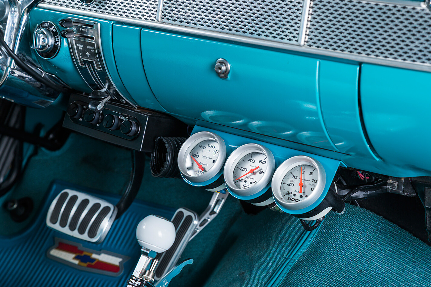 1955 Chevrolet gauges