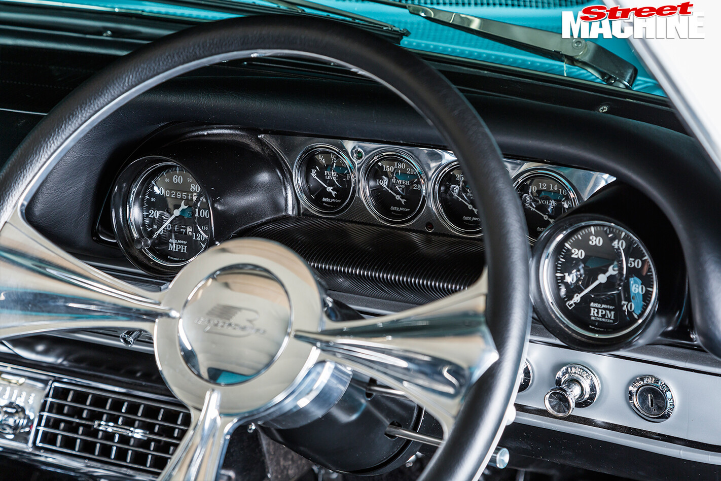 1964-ford -galaxie -500xl -interior -front -console