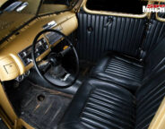 1940 Ford coupe interior