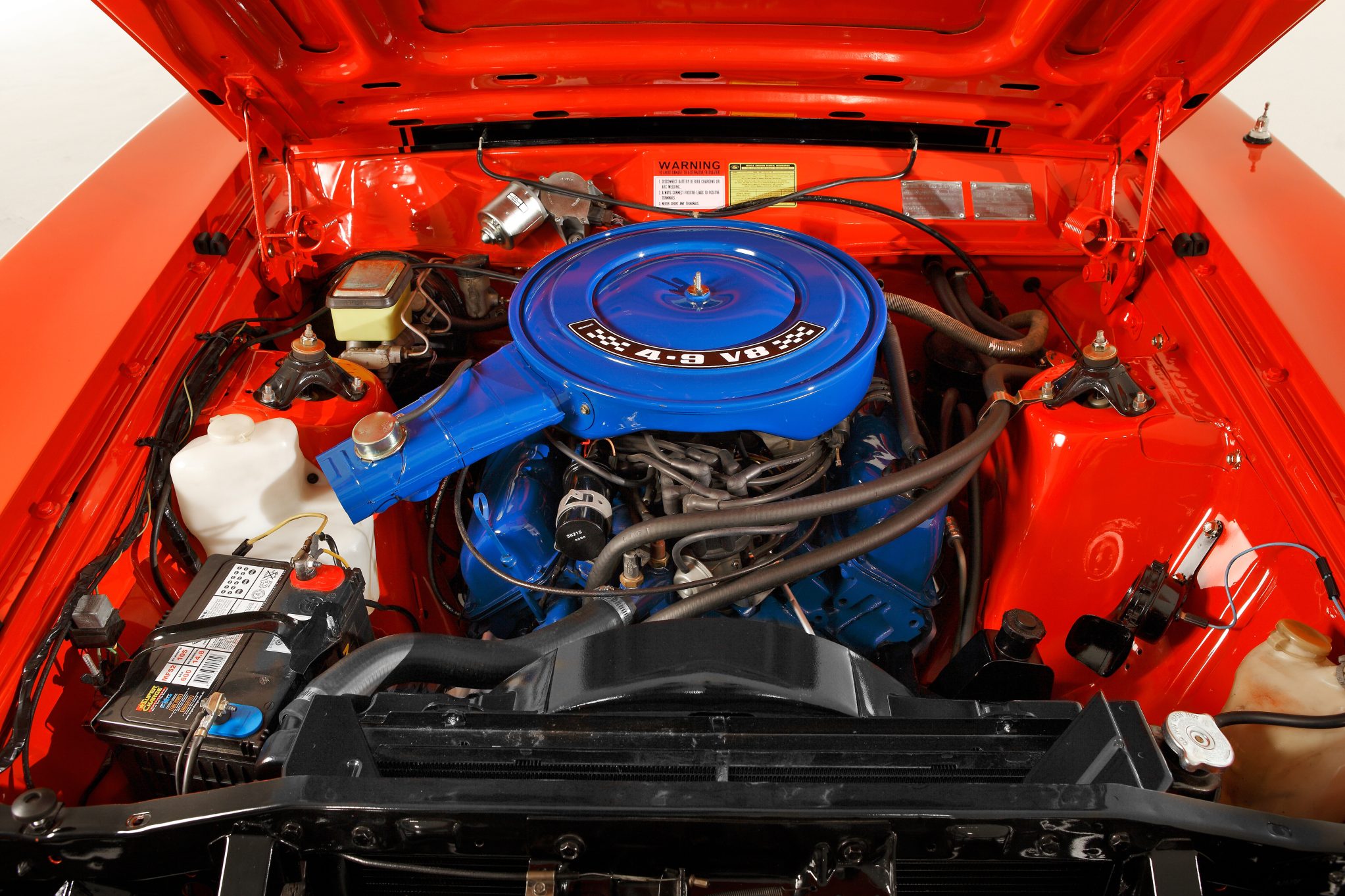 Street Machine Features Ford Falcon Xc Engine Bay 2