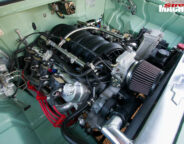 Holden EJ panelvan engine bay