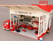 Lego Esso gas station