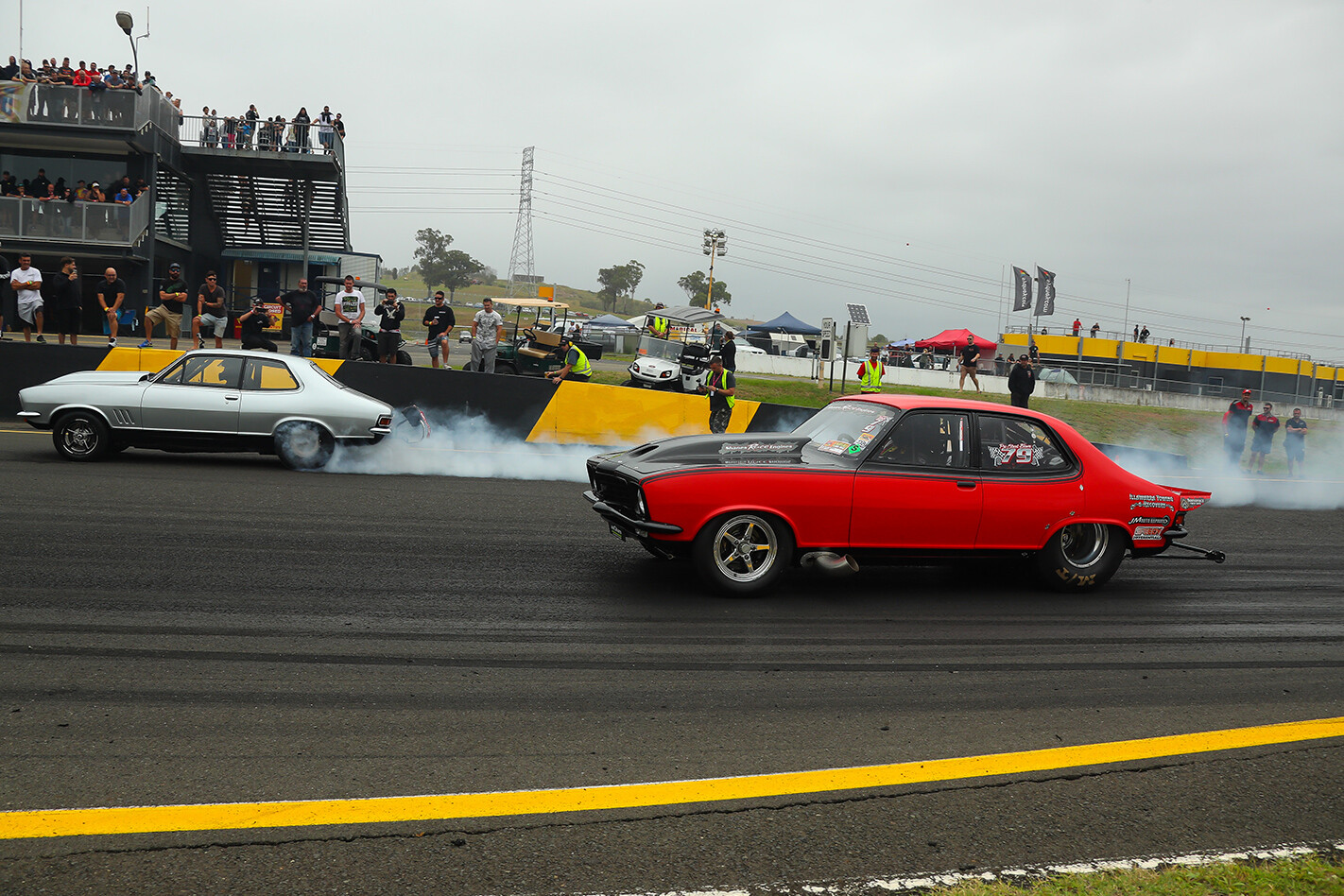 Lee Murray & Tomi Raikko's Toranas at Powercruise