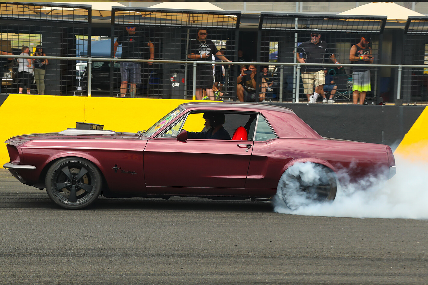 Adrian Morton's Mustang at Powercruise