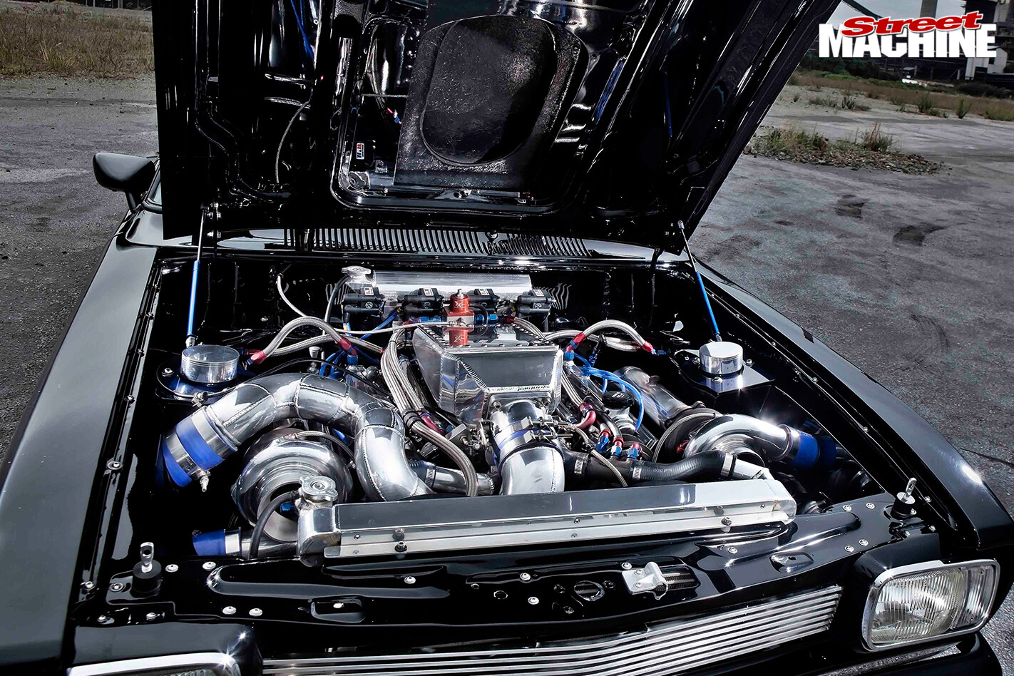 Ford -Capri -engine -bay