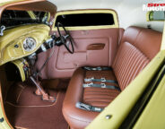 Ford 3-window coupe interior