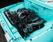 Ford F100 engine bay