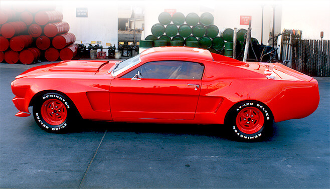 1966 Ford Mustang profile